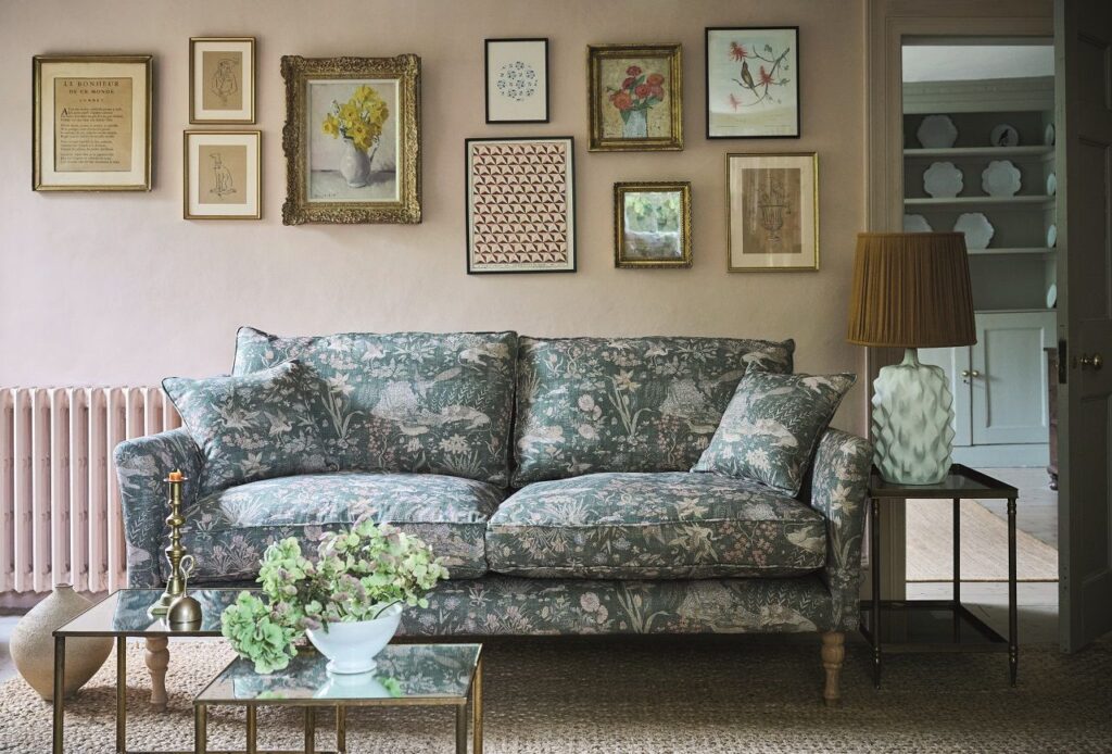 Floral Sofa